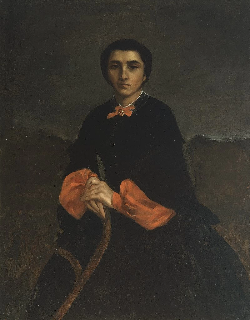 Ritratto di donna, Juliette Courbet - Saint Louis Art Museum